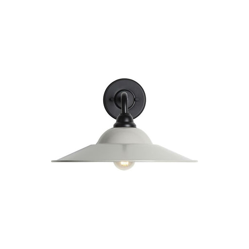 Golden Croma LED 1 Lt Outdoor Wall Sconce, Matte Black/Gray - 5096-OWL15BLK-MGY