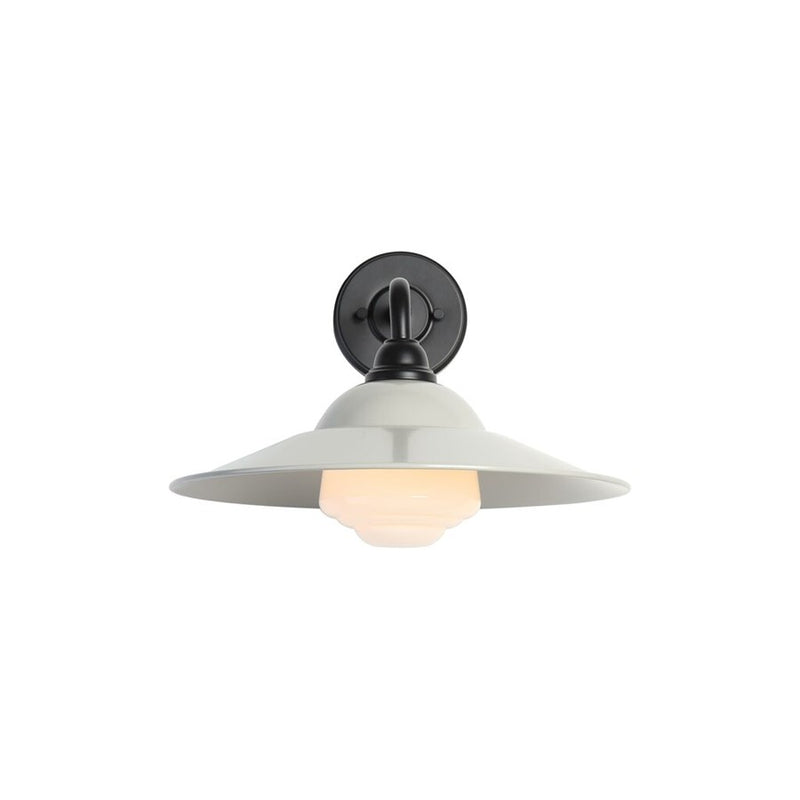 Golden Croma LED Outdoor Wall Sconce, Matte Black/Gray WB