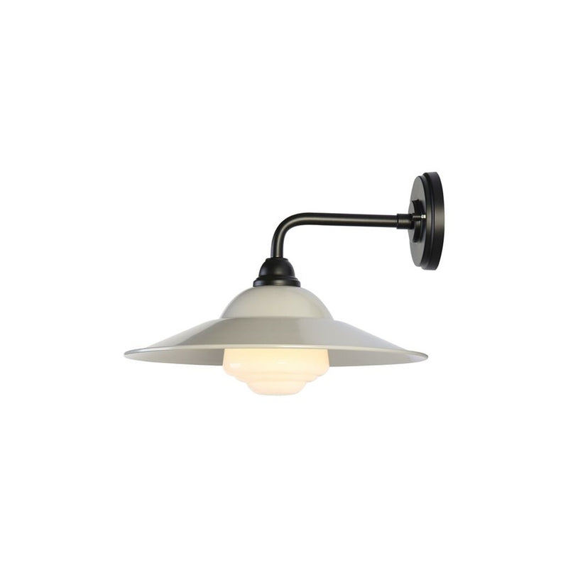 Golden Croma LED Outdoor Wall Sconce, Matte Black/Gray WB