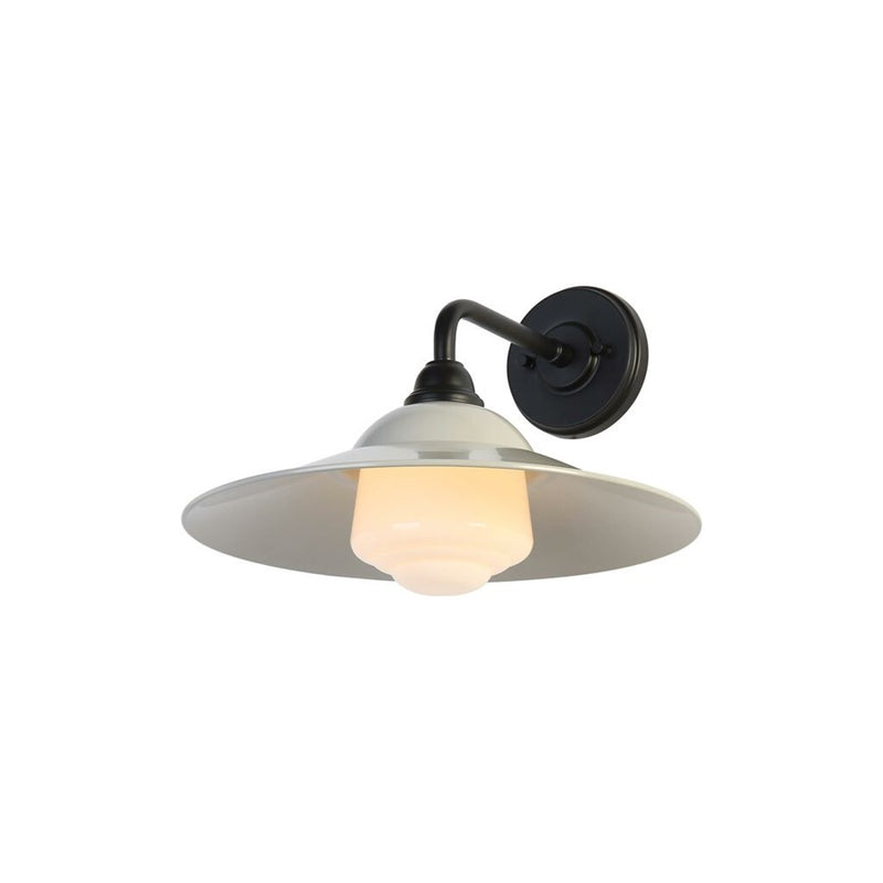 Golden Croma LED Outdoor Wall Sconce, Matte Black/Gray WB