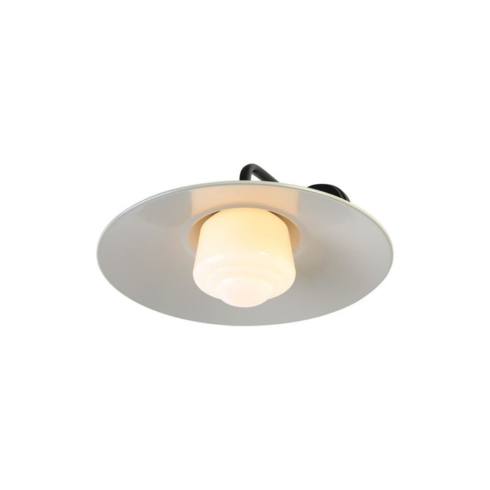 Golden Croma LED Outdoor Wall Sconce, Matte Black/Gray WB