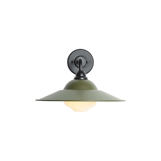 Golden Croma 15" LED Outdoor Sconce, Black/Pine WB