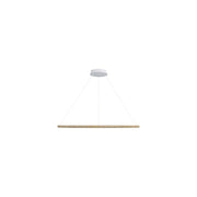 Golden Lighting Veritas 35" LED Ring Chandelier, Driftwood/No Shade - 5460-35DW