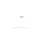 Golden Veritas 35" LED Ring Chandelier, Sand White/No Shade - 5460-35SNW