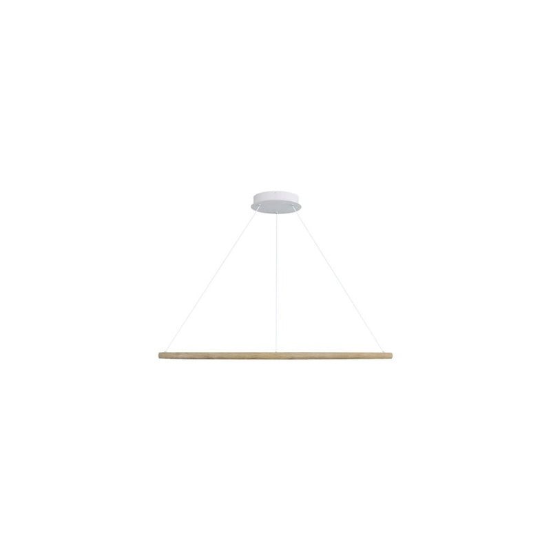 Golden Lighting Veritas 47" LED Ring Chandelier, Driftwood/No Shade - 5460-47DW