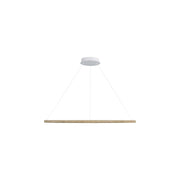 Golden Lighting Veritas 59" LED Ring Chandelier, Driftwood/No Shade - 5460-59DW