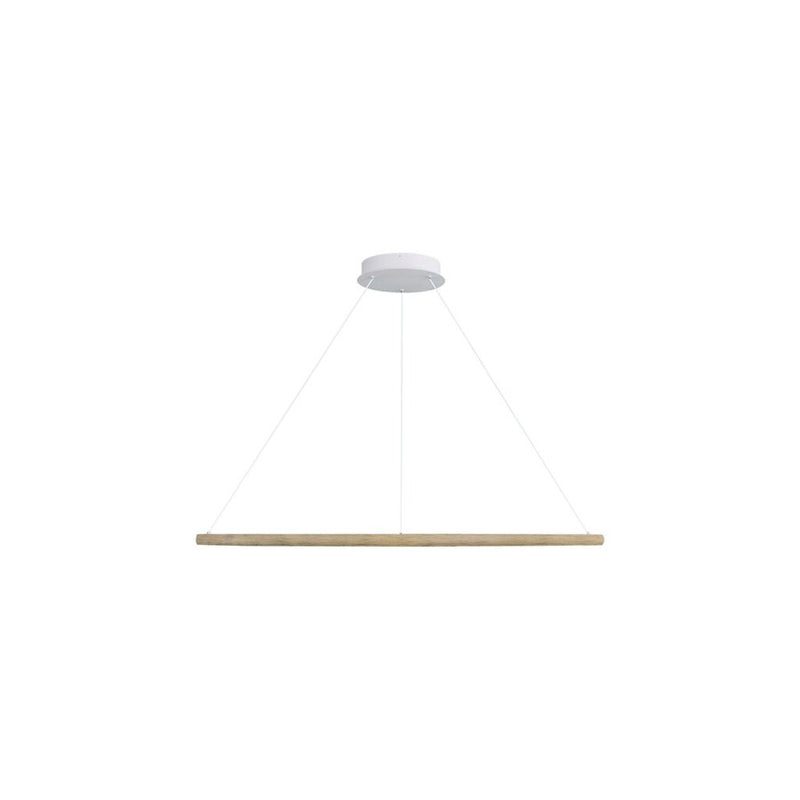 Golden Lighting Veritas 59" LED Ring Chandelier, Driftwood/No Shade - 5460-59DW