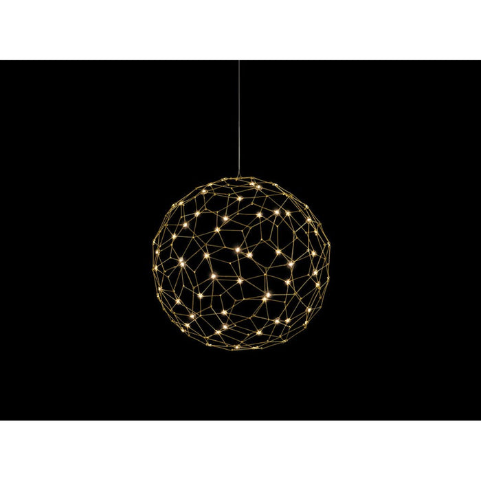 Golden Lighting Spheris 16" Globe, Natural Brass/No Shade - 5462-16NBS