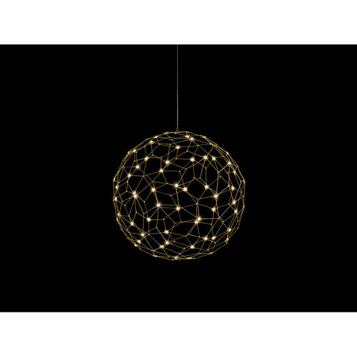 Golden Lighting Spheris 16" Globe, Natural Brass/No Shade