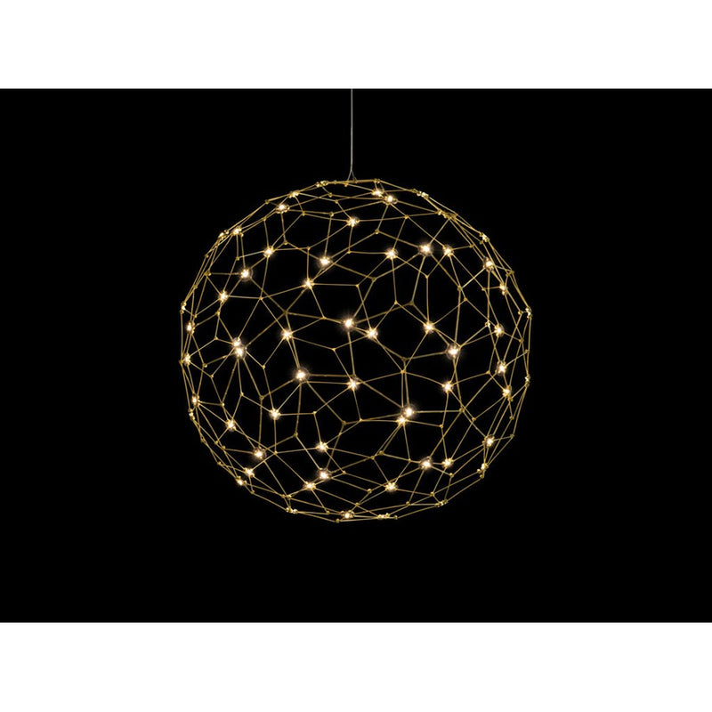 Golden Lighting Spheris 24" Globe, Natural Brass/No Shade - 5462-24NBS