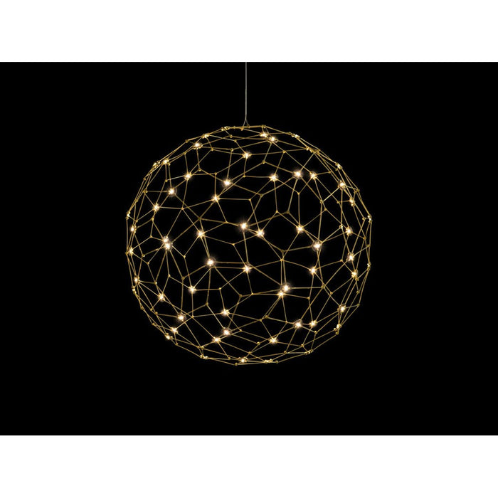 Golden Lighting Spheris 24" Globe, Natural Brass/No Shade - 5462-24NBS