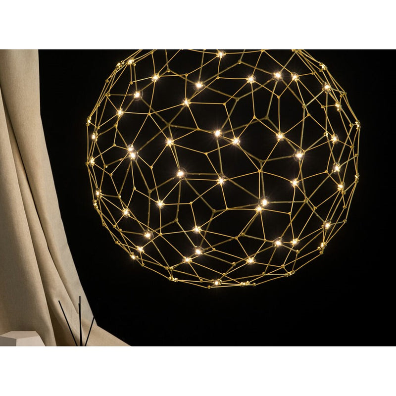 Golden Lighting Spheris 24" Globe, Natural Brass/No Shade