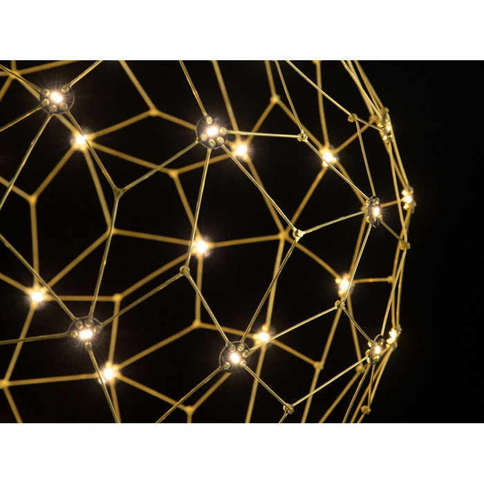 Golden Lighting Spheris 24" Globe, Natural Brass/No Shade