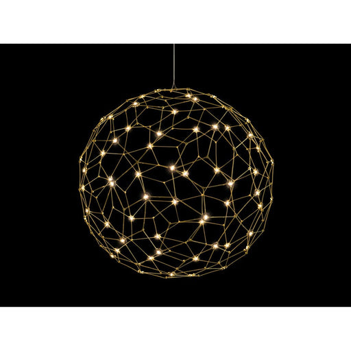 Golden Lighting Spheris 32" Globe, Natural Brass/No Shade - 5462-32NBS