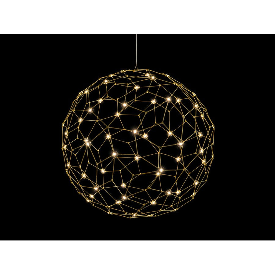 Golden Lighting Spheris 32" Globe, Natural Brass/No Shade - 5462-32NBS