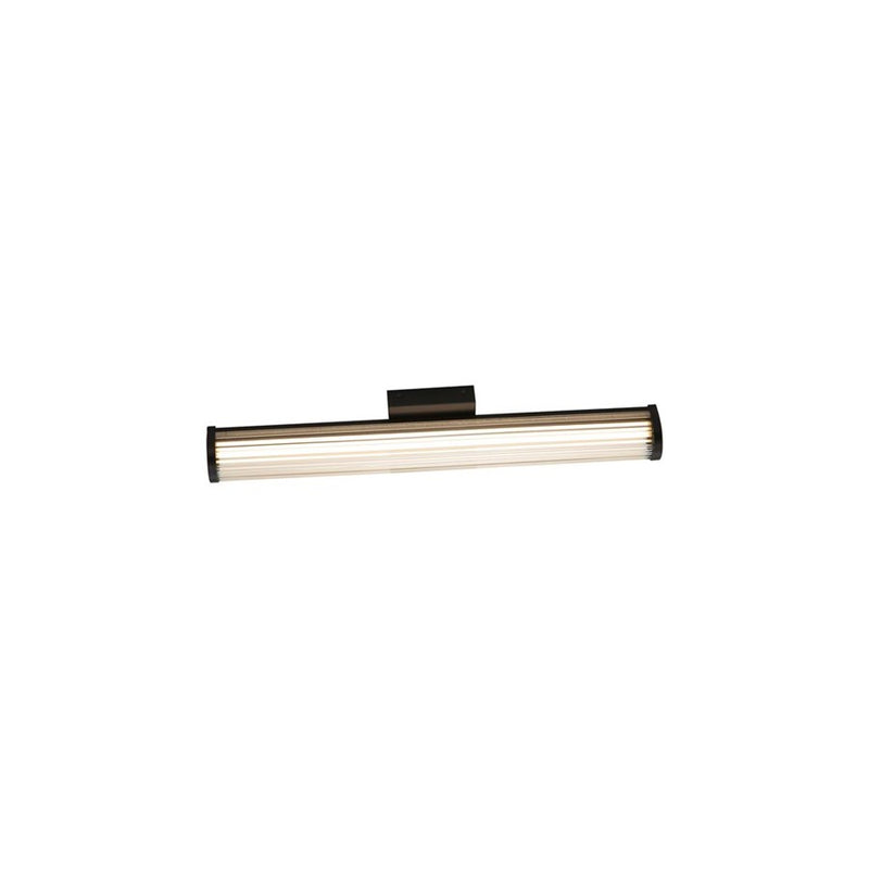 Golden Rodara 24" LED Sconce, Outdoor, Black/Clear