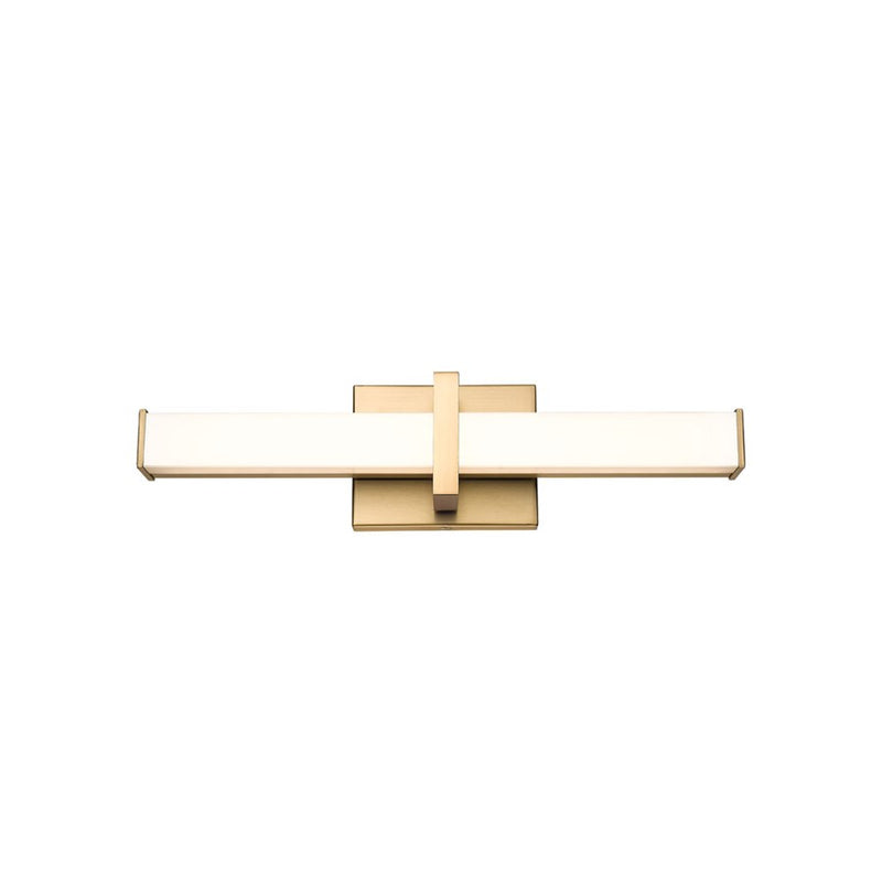Golden Elon 19" LED Vanity Light, Champagne Bronze/Opal Glass