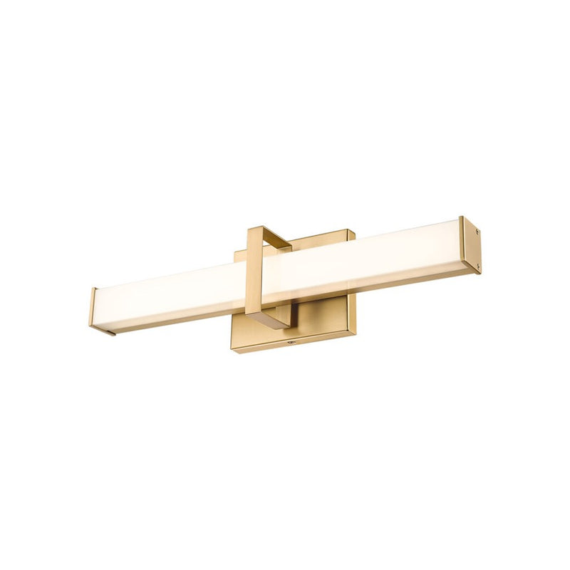 Golden Elon 19" LED Vanity Light, Champagne Bronze/Opal Glass