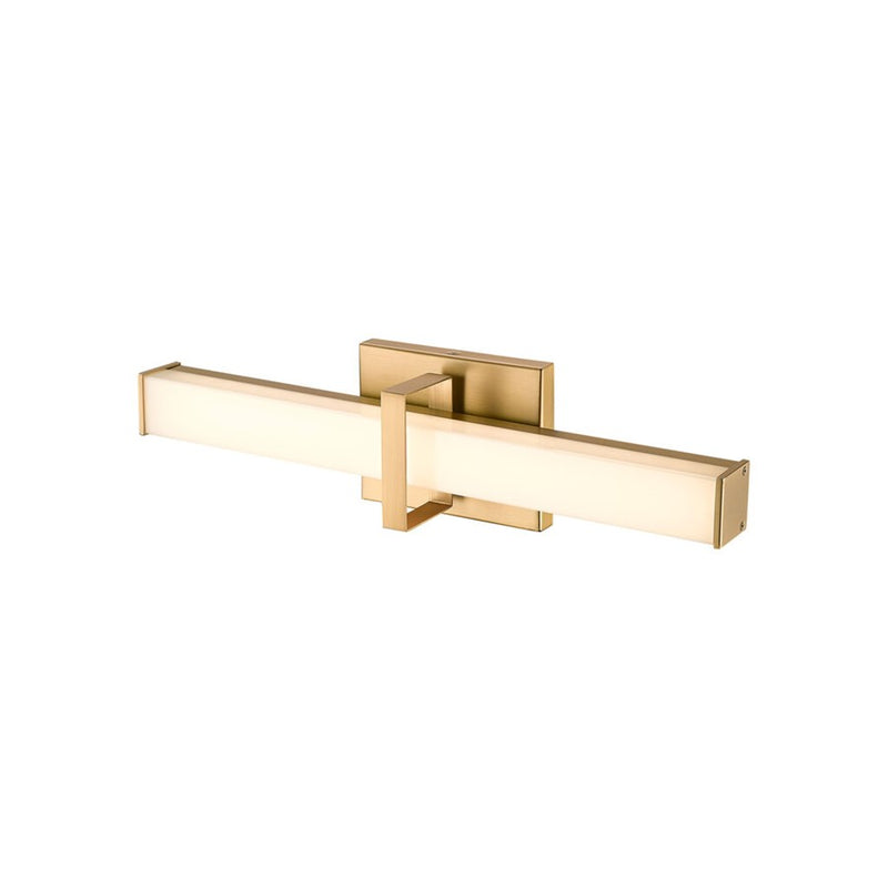 Golden Elon 19" LED Vanity Light, Champagne Bronze/Opal Glass