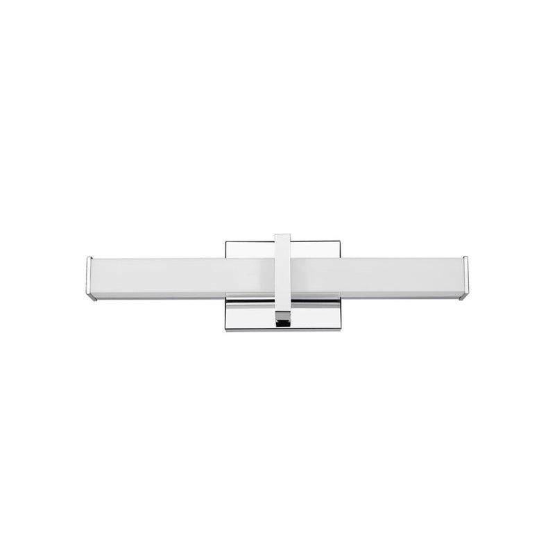 Golden Lighting Elon 19" LED Vanity Light, Chrome/Opal Glass