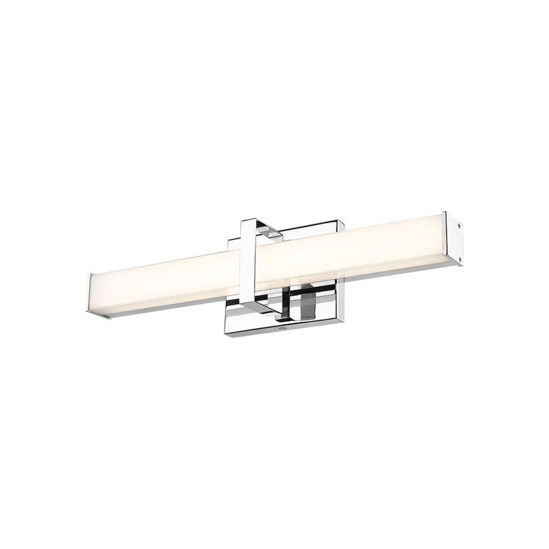 Golden Lighting Elon 19" LED Vanity Light, Chrome/Opal Glass