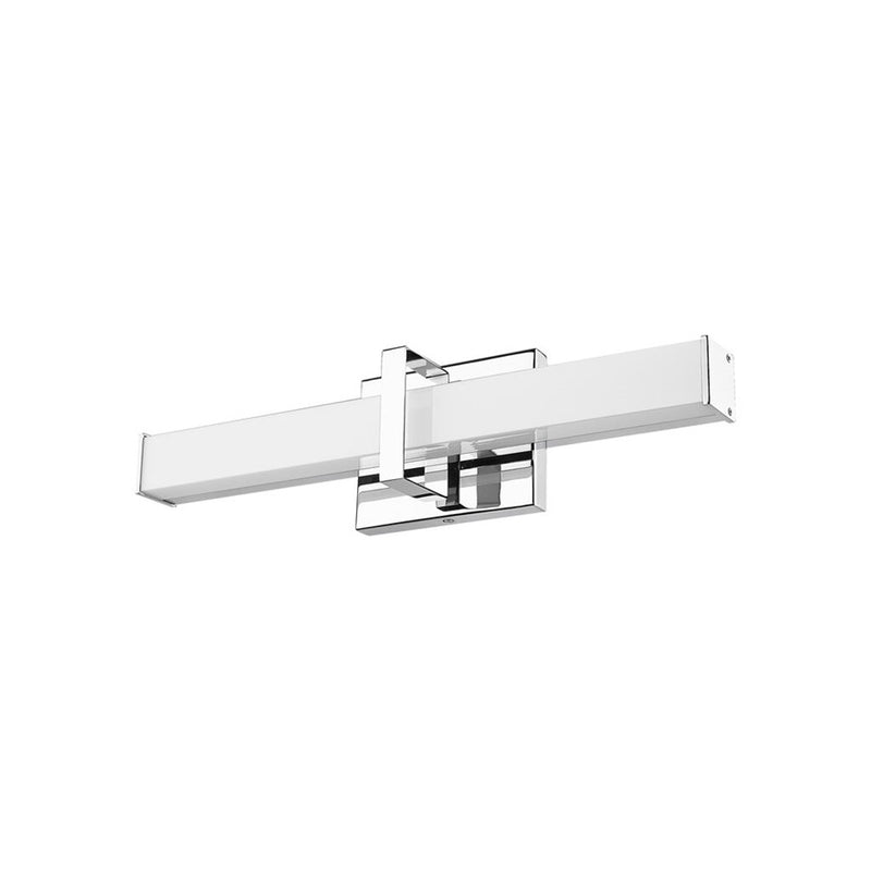 Golden Lighting Elon 19" LED Vanity Light, Chrome/Opal Glass