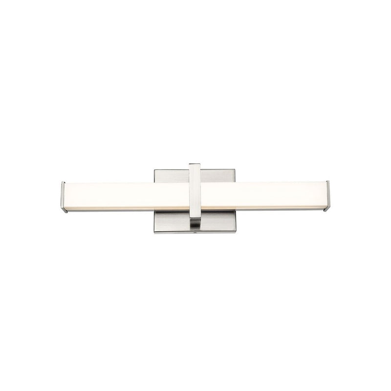 Golden Lighting Elon 19" LED Vanity Light, Pewter/Opal Glass