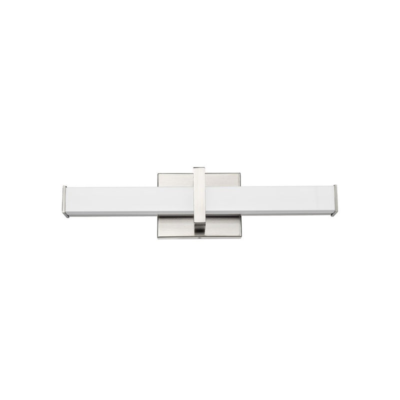 Golden Lighting Elon 19" LED Vanity Light, Pewter/Opal Glass