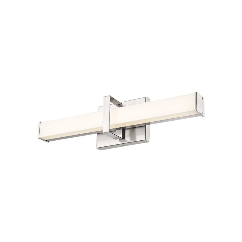 Golden Lighting Elon 19" LED Vanity Light, Pewter/Opal Glass
