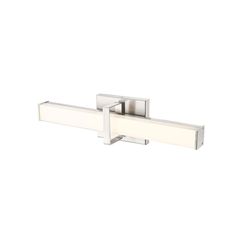 Golden Lighting Elon 19" LED Vanity Light, Pewter/Opal Glass