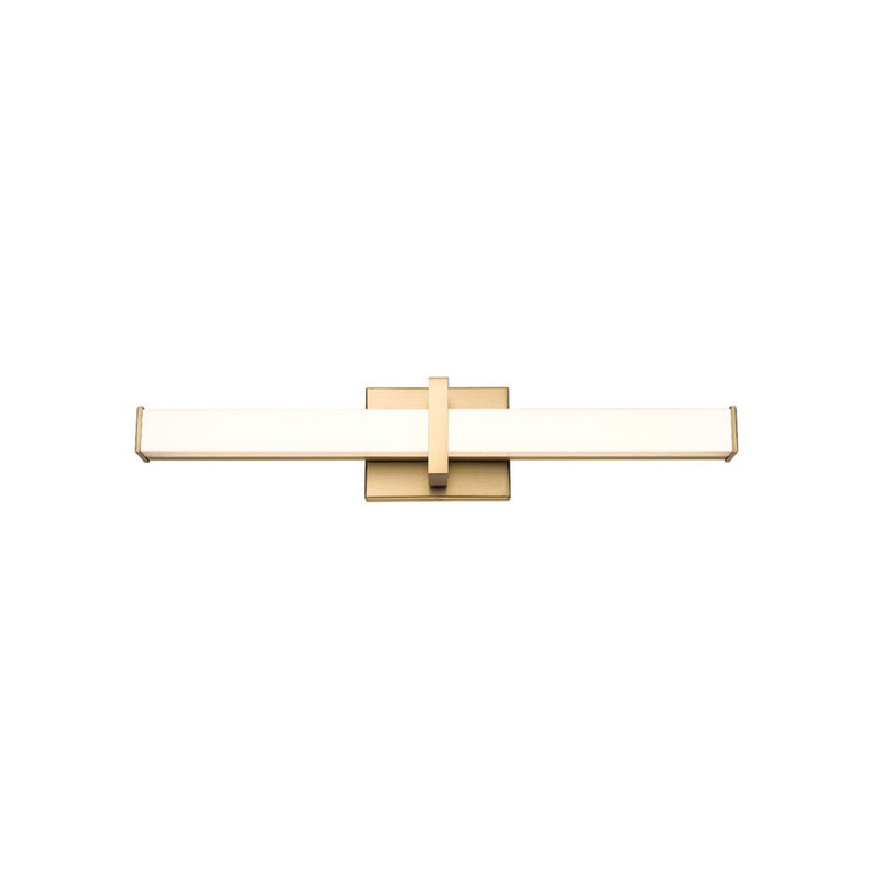 Golden Elon 24" LED Vanity Light, Champagne Bronze/Opal Glass