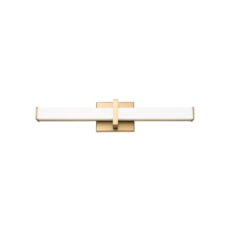 Golden Elon 24" LED Vanity Light, Champagne Bronze/Opal Glass
