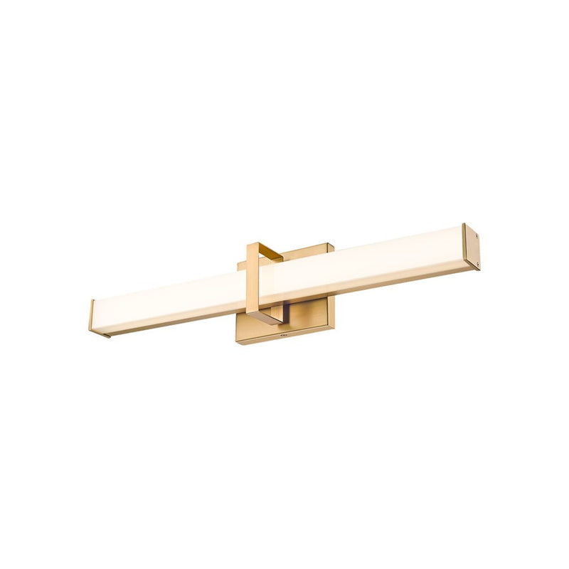 Golden Elon 24" LED Vanity Light, Champagne Bronze/Opal Glass