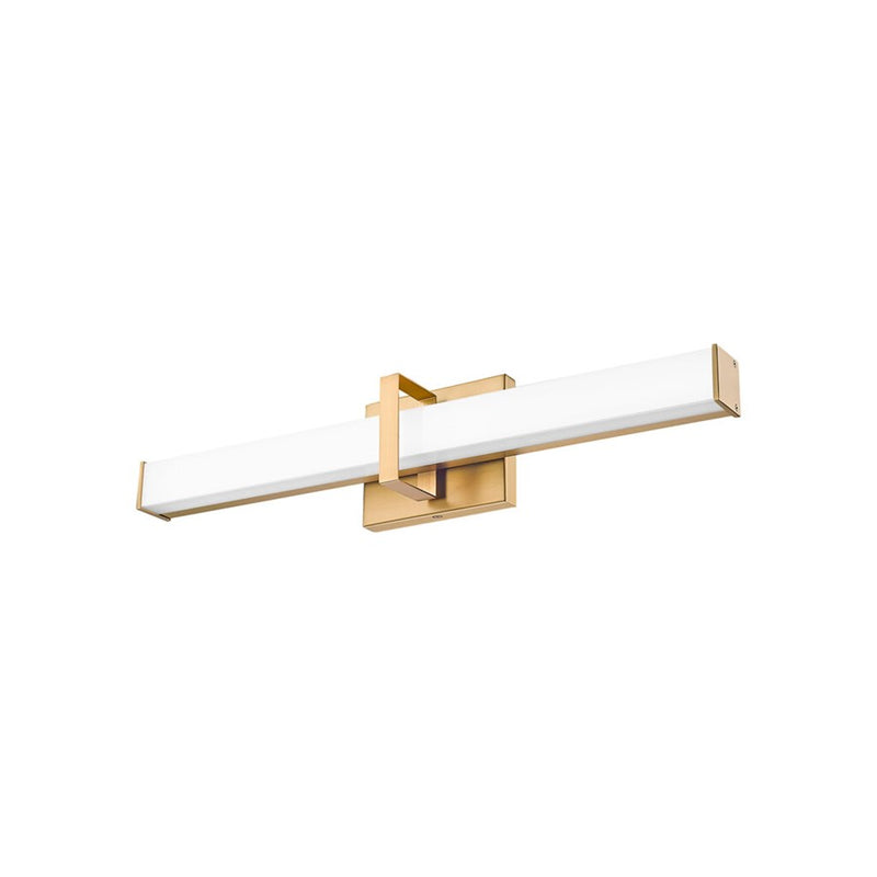 Golden Elon 24" LED Vanity Light, Champagne Bronze/Opal Glass