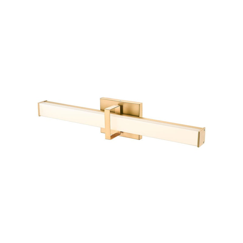 Golden Elon 24" LED Vanity Light, Champagne Bronze/Opal Glass