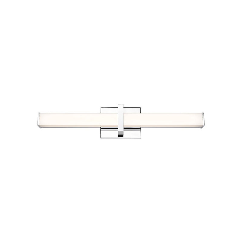 Golden Lighting Elon 24" LED Vanity Light, Chrome/Opal Glass - 5623-B24CH-OP