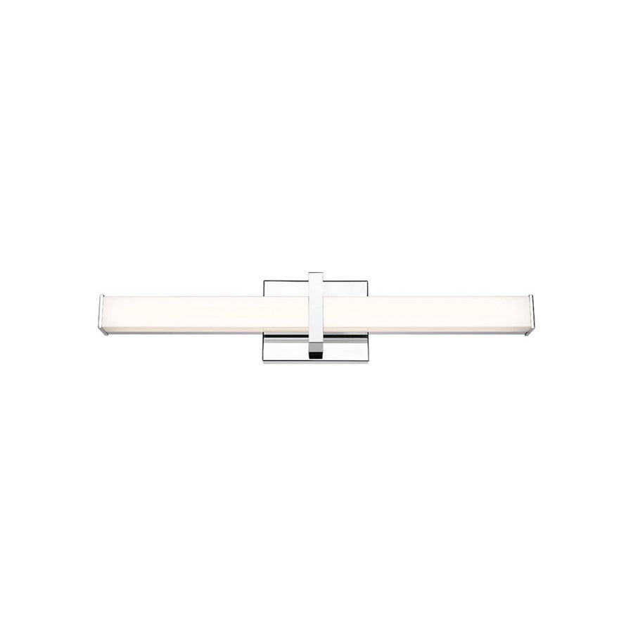 Golden Lighting Elon 24" LED Vanity Light, Chrome/Opal Glass - 5623-B24CH-OP