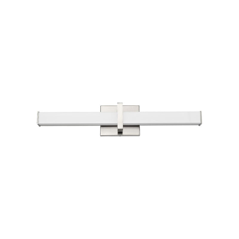 Golden Lighting Elon 24" LED Vanity Light, Pewter/Opal Glass