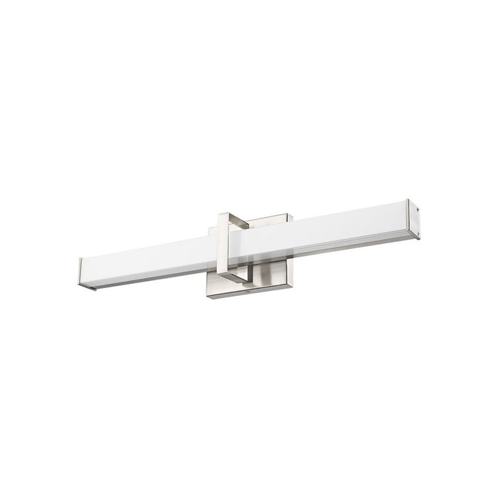 Golden Lighting Elon 24" LED Vanity Light, Pewter/Opal Glass