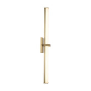 Golden Lighting Elon 30in 1-Light LED Vanity Light | Modern Brushed Champagne Brass and Opal Glass | Bathroom Vanity | Model 5623-B30 BCB-OP