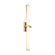Golden Lighting Elon 30in 1-Light LED Vanity Light | Modern Brushed Champagne Brass and Opal Glass | Bathroom Vanity | Model 5623-B30 BCB-OP