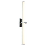 Golden Lighting Elon 30in LED Vanity Light | Modern Chrome and Opal Glass | Bathroom | 30 x 3.75 x 4.75 in | Model 5623-B30 CH-OP