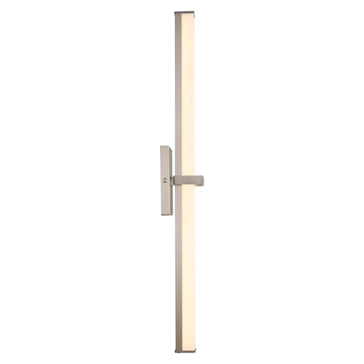 Golden Lighting Elon 30in LED Vanity Light | Modern Pewter and Opal Glass | Bathroom & Powder Room | 30 x 3.75 x 4.75 in | Model 5623-B30 PW-OP