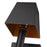Golden Lighting Messina 1-LT Sconce, Black/Black Metal/Copper