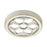 Golden Lighting Saxon 6 Light Chandelier, French White