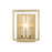 Golden Marco 1-Lt Wall Sconce, Brushed Champagne Bronze/Clear Glass - 6068-1WBCB