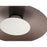 Golden Luma 12" LED Flush Mount, Coffee Silver/Sand Nickel