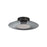 Golden Luma 12" LED Flush Mount, Graphite/Coffee Silver - 6400-FM12GRA-CS