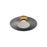 Golden Luma 12" LED Flush Mount, Graphite/Coffee Silver