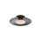 Golden Luma 12" LED Flush Mount, Graphite/French Gold - 6400-FM12GRA-FRG